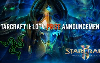 Starcraft II: LOTV prize announcement